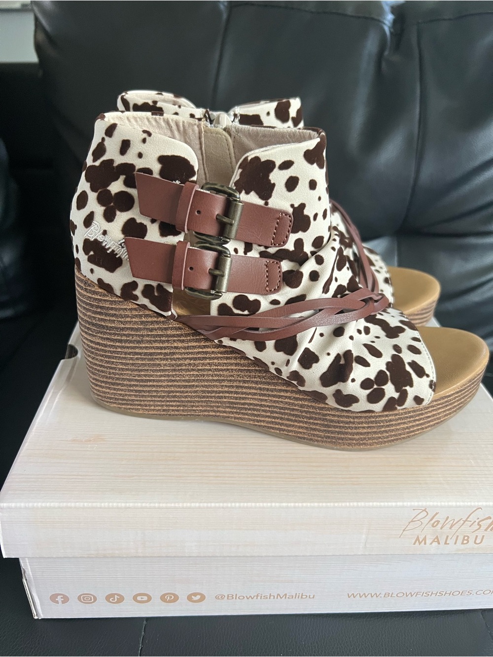 Blowfish Malibu cowgirl booties